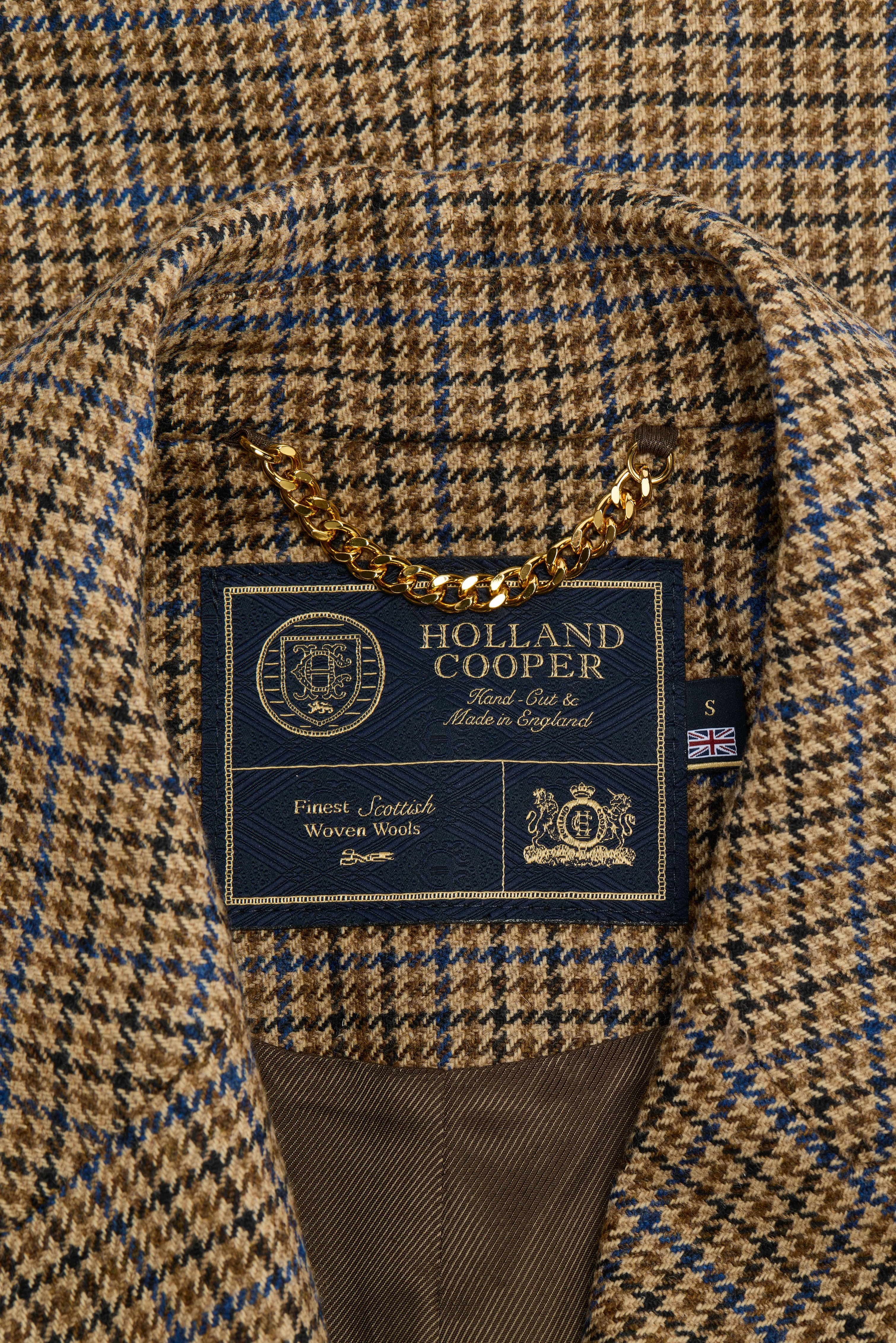 Belgravia Overcoat (Abbot Check Tweed) | Holland Cooper