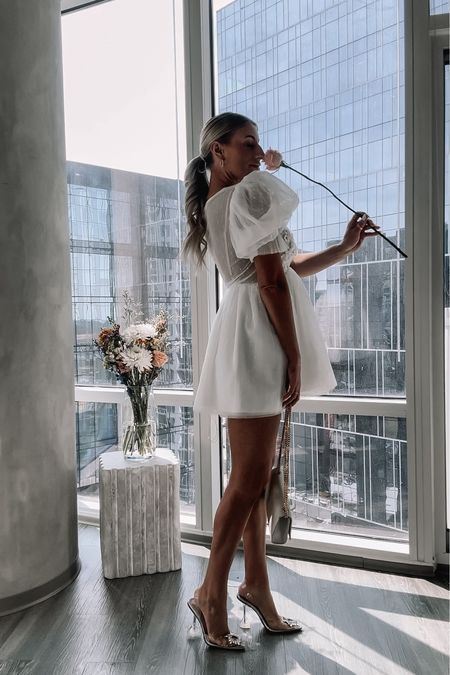 White Puff Sleeve Mini Dress

Mini Dress, Spring Outfit, Wedding Guest Dress, Country Concert Outfit, Spring Outfit, Vacation Outfit, Maternity, White Dress, Jeans, Travel Outfit, Summer Outfit, Sandals

#LTKfindsunder100 #LTKstyletip #LTKshoecrush