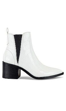Steve Madden Audience Bootie in Bone Croc from Revolve.com | Revolve Clothing (Global)