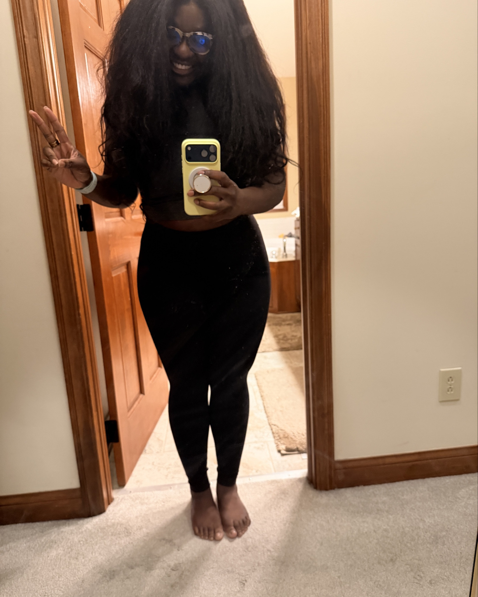 I feel spoiled and sooo comfy when I throw these lululemon leggings on! 

#lululemon
#grooveleggings
#leggings
#comfyclothes 
#bestblackleggings

#LTKMidsize #LTKActive #LTKootd