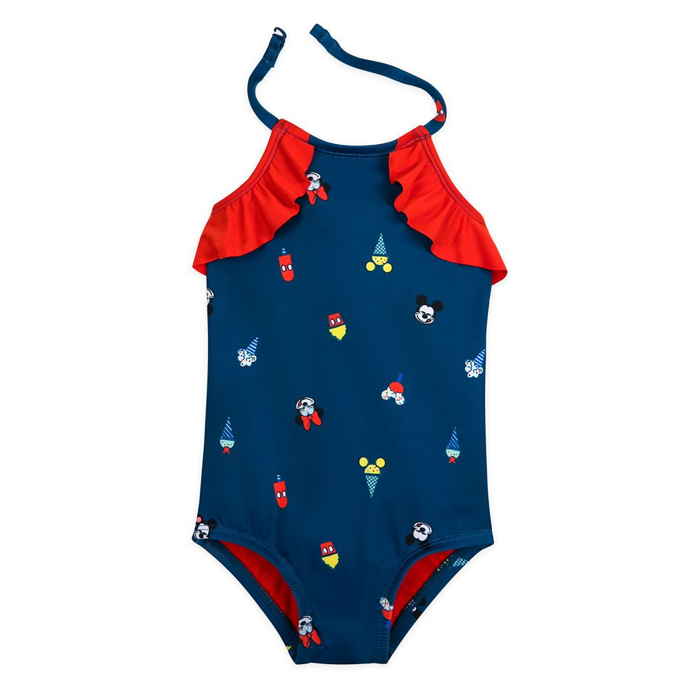 Mickey and Minnie Mouse Summer Fun Swimsuit for Girls | Disney Store