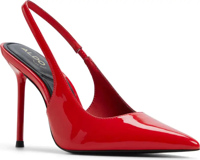 Puckerup Slingback Pointed Toe Pump (Women) | Nordstrom