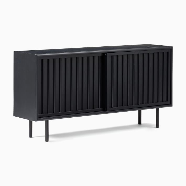Slatted Shallow Media Console (48") | West Elm (US)