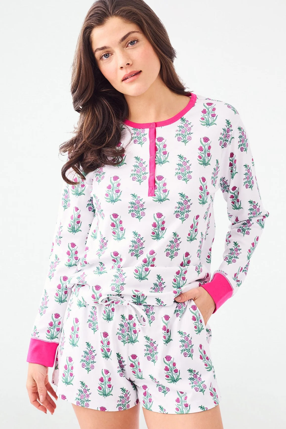 Wild Rose Hunter Pajamas | Roller Rabbit