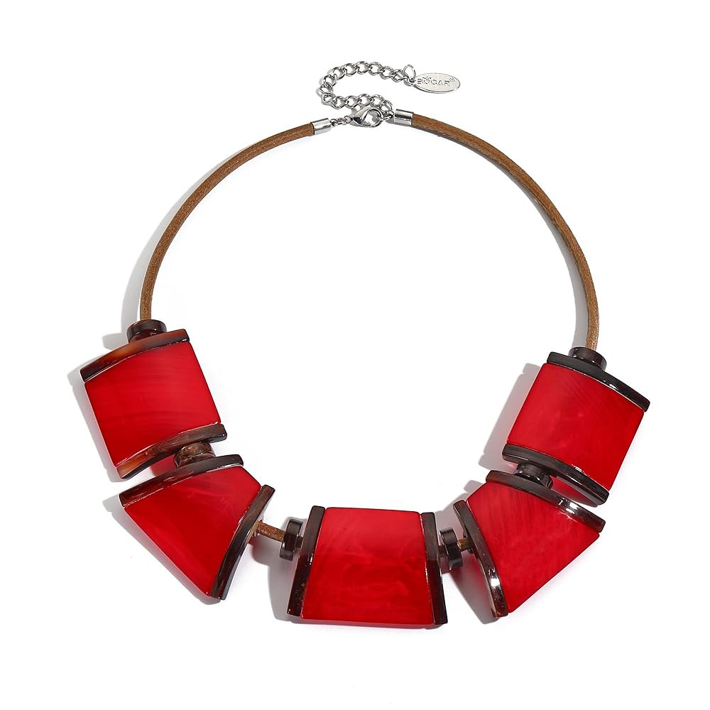 Bocar Necklace for Women, Chunky Statement Necklace, Choker Collar Necklace, Novelty Necklaces, J... | Amazon (US)