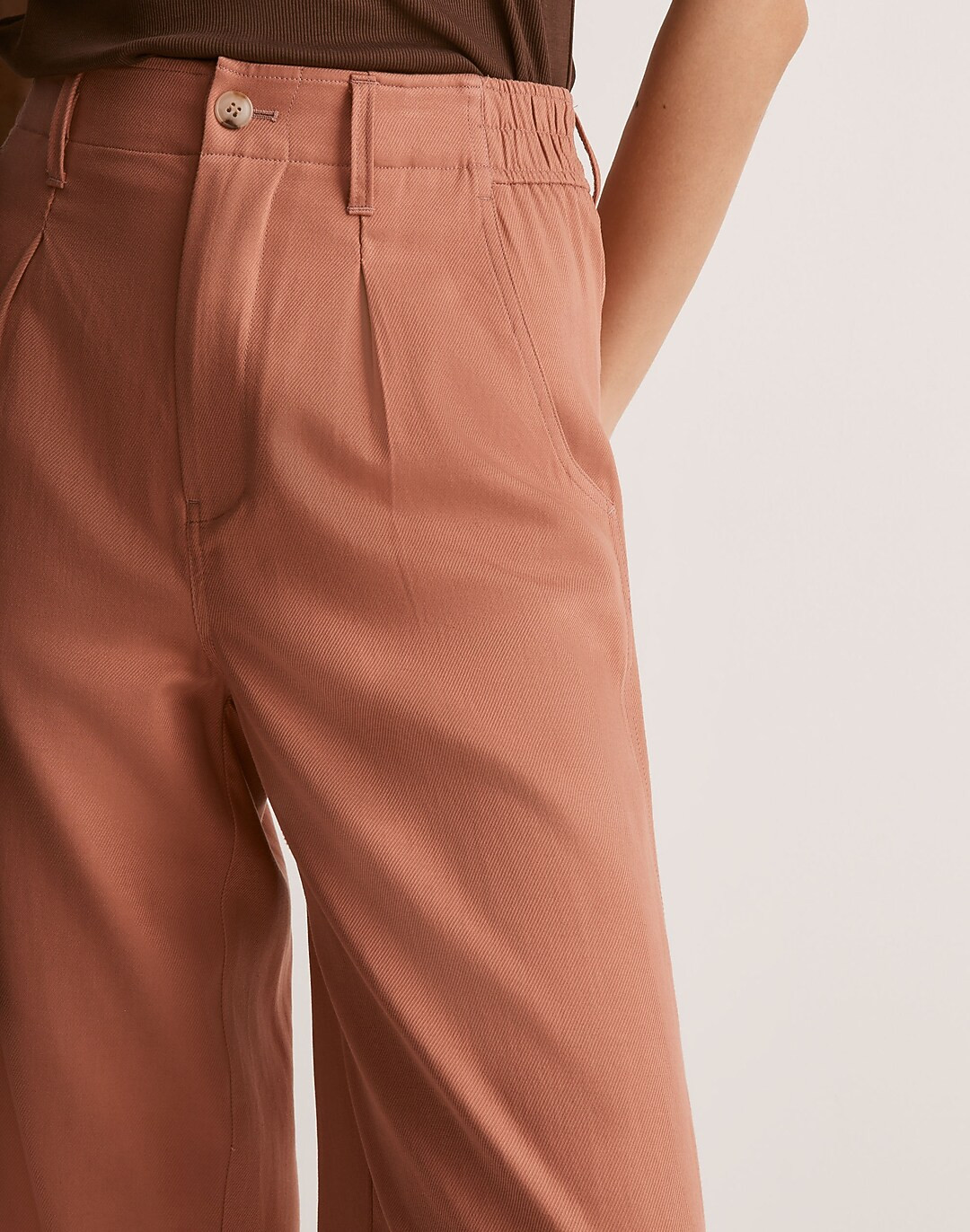 The Neale Straight-Leg Pant in Drapeweave | Madewell