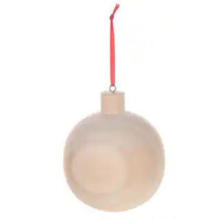 3.5" 3D Wood Ball Ornament by Make Market® | Michaels | Michaels Stores
