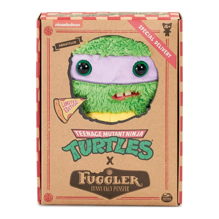 Fuggler Funny Ugly Monster Teenage Mutant Ninja Turtles Donatello 9 Inch Plush Limited Edition | Walmart (US)