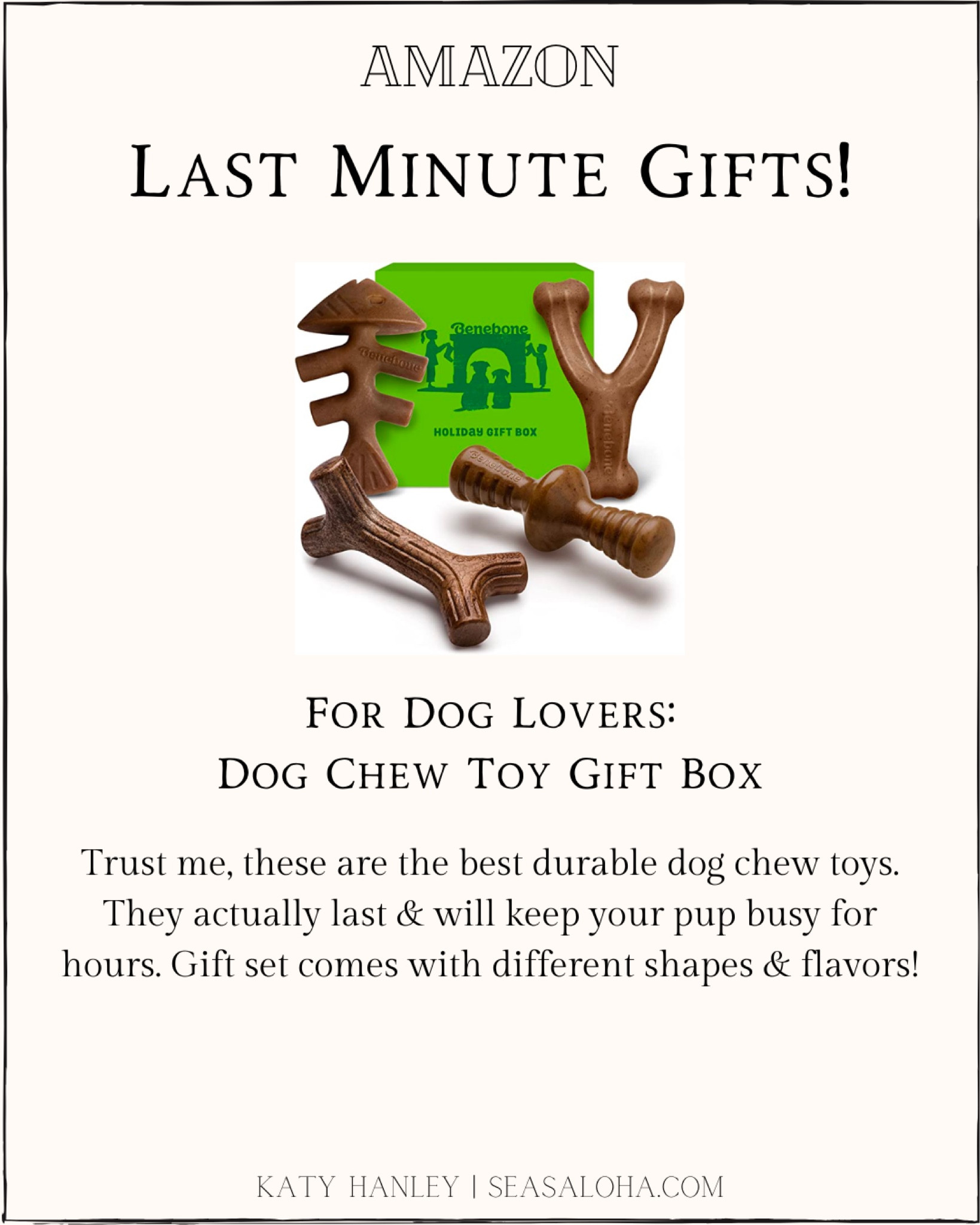 Gift ideas for dogs. Dog gift guide. Gift guide for dogs. Chew toy. Gift set. Gifts for pets. Sale find.

#LTKhome #LTKGiftGuide #LTKunder50