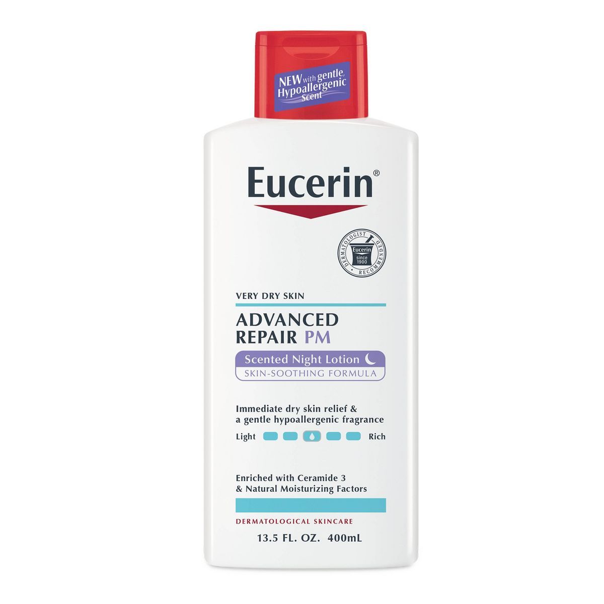 Eucerin Advanced Repair Scented Night Body Lotion - 13.5 fl oz | Target