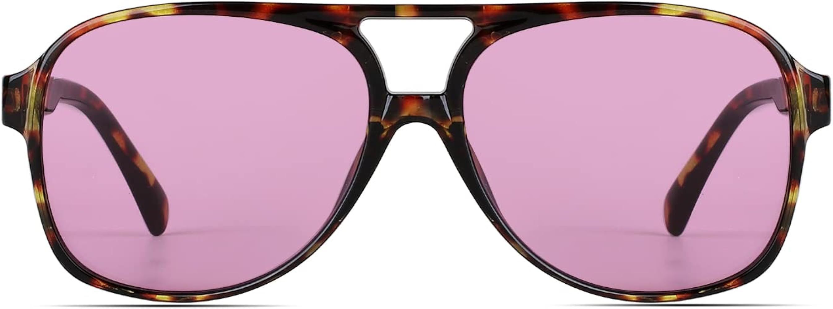 Freckles Mark Vintage Retro 70s Sunglasses for Women Men Classic Large Square Aviator Trendy Glas... | Amazon (US)