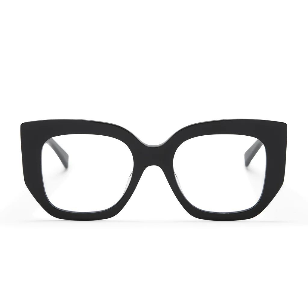UNCOMMON JAMES x DIFF - RETRO + BLACK + BLUE LIGHT TECHNOLOGY | DIFF Eyewear