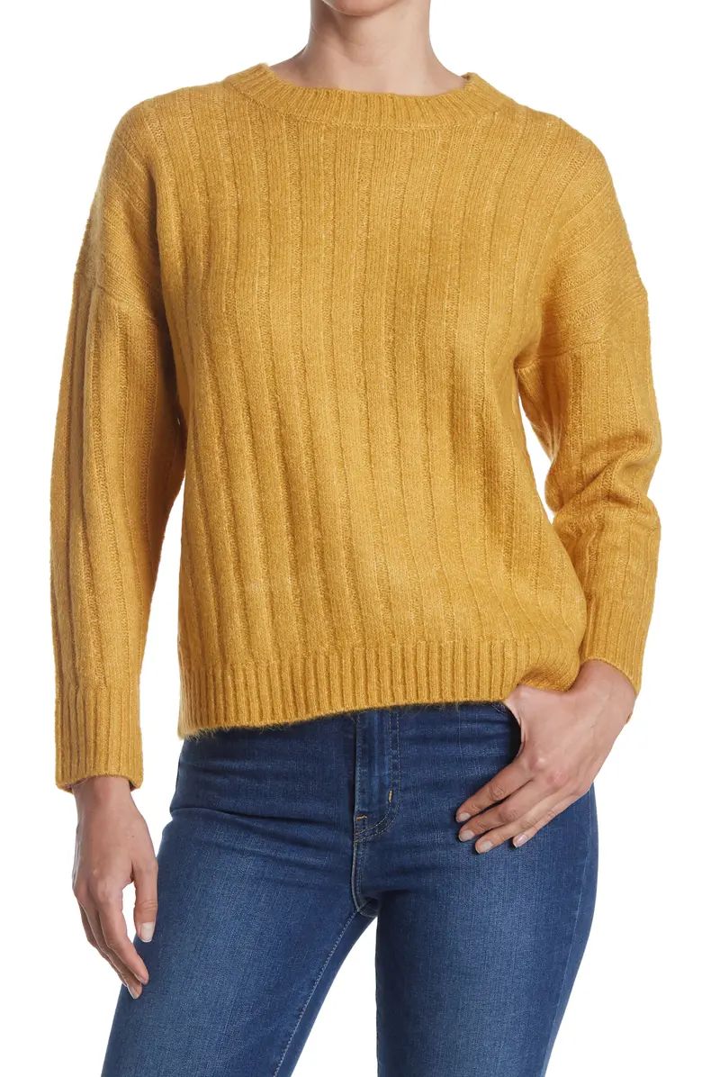 Novel Idea Mustard Yellow Pullover Sweater | Nordstrom Rack