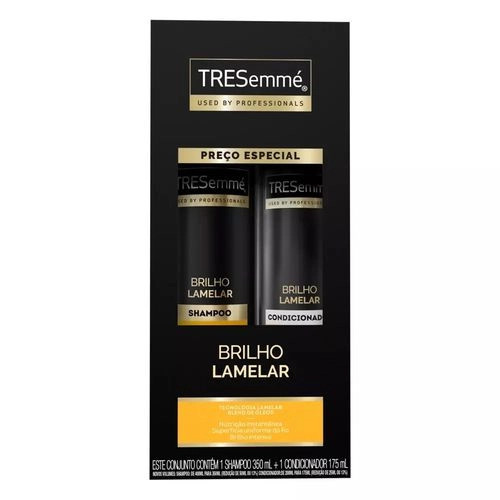 Kit Shampoo 350ml e Condicionador 175ml Tresemmé Brilho Lamelar | Americanas (BR)