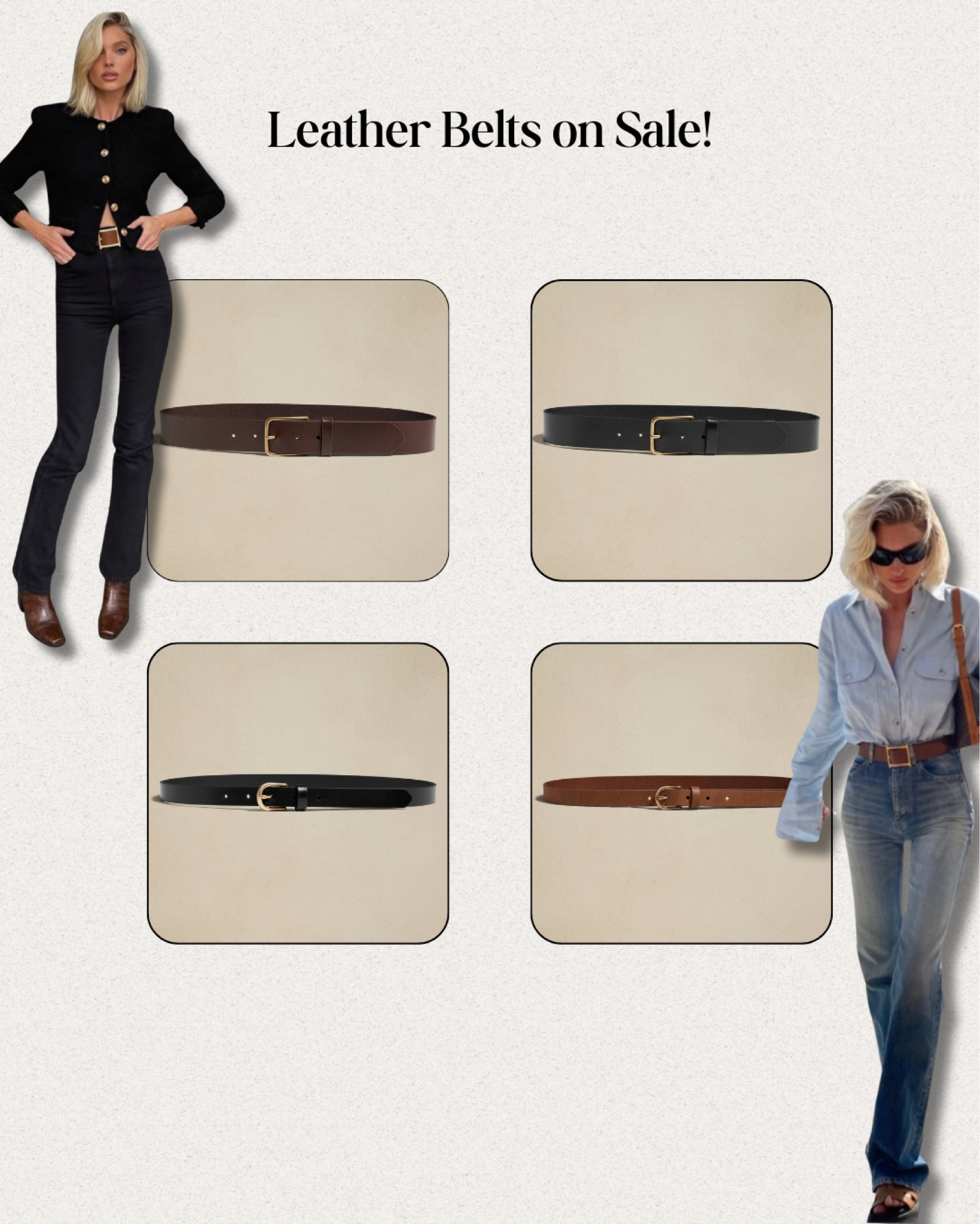 50% off Banana Republic leather belts! 😍

#LTKfindsunder50 #LTKsalealert #LTKSpringSale