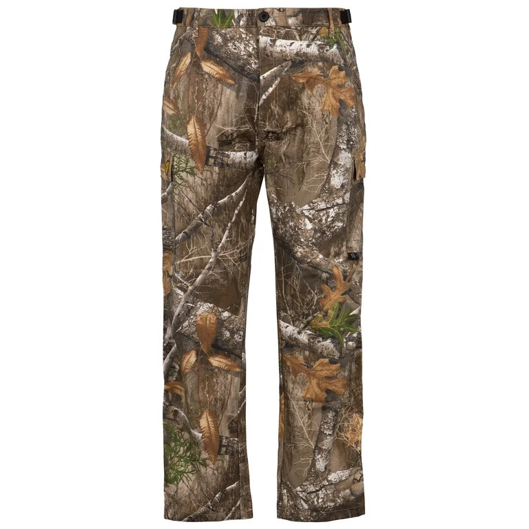 Blocker Outdoors Shield Series Fused Cotton Pants, Camo Hunting Pants for Men (Realtree Edge, X-L... | Walmart (US)