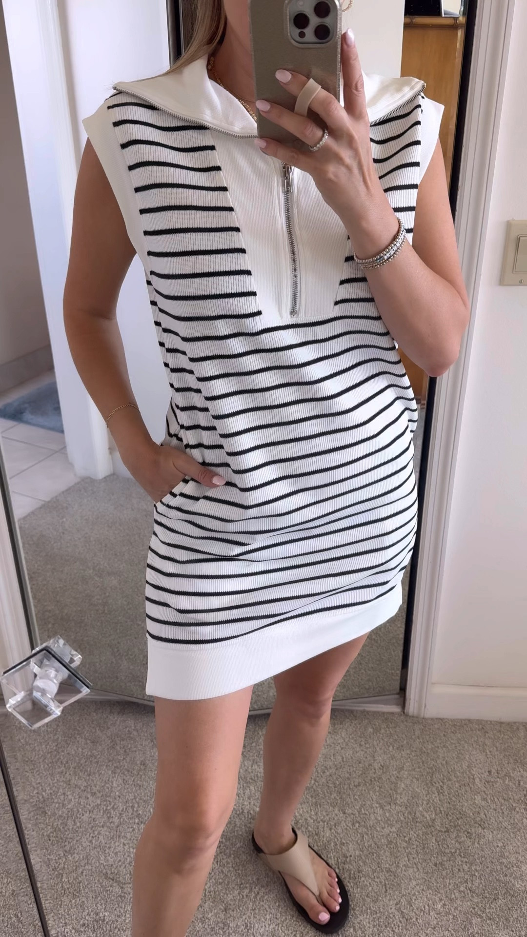 Amazon dress wearing medium.
Perfect for transitioning into the fall with sneakers and a damn jacket

#LTKBacktoSchool #LTKFindsUnder50 #LTKOver40