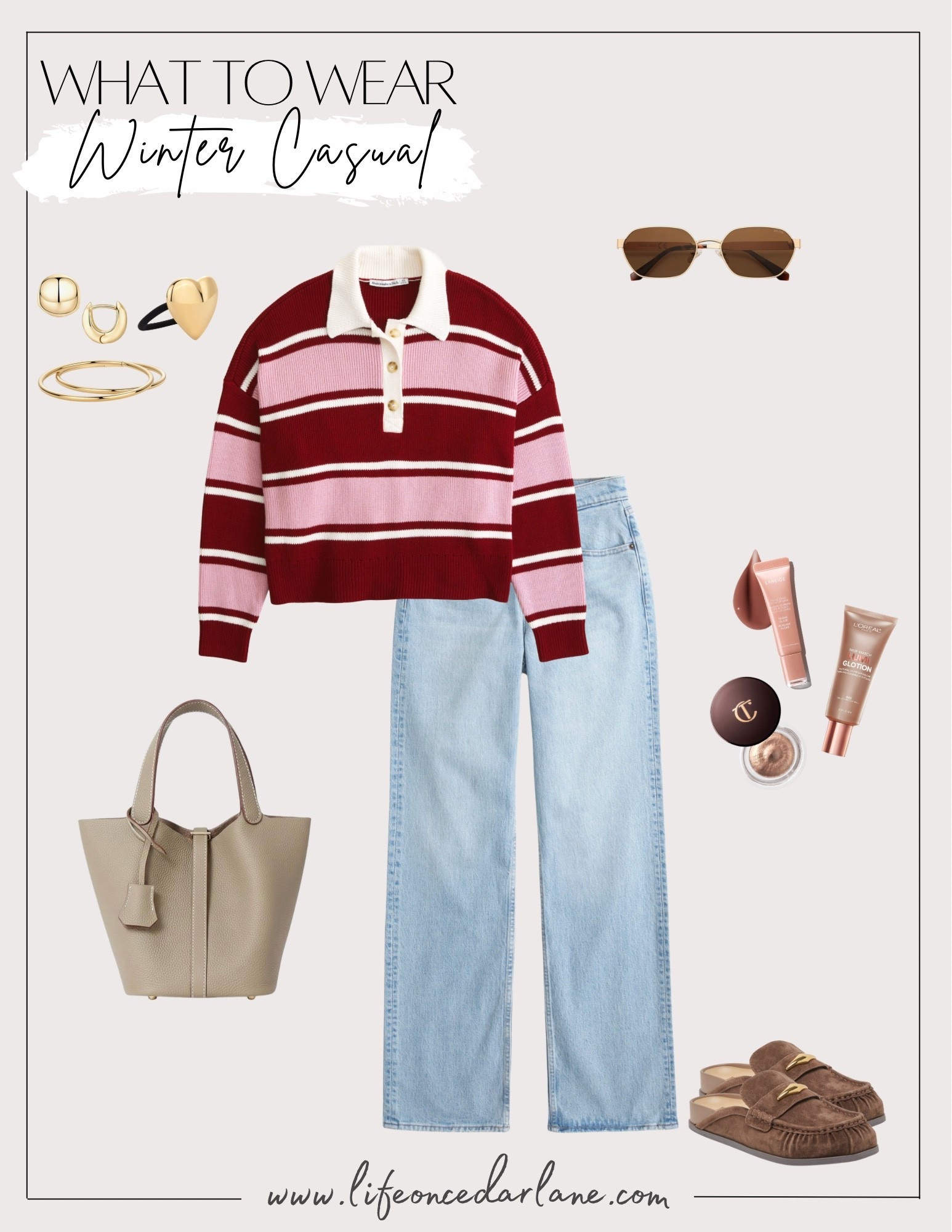 This cute & casual Abercrombie look is on sale now! Perfect for winter & early spring!

#LTKOver40 #LTKValentine #LTKSaleAlert