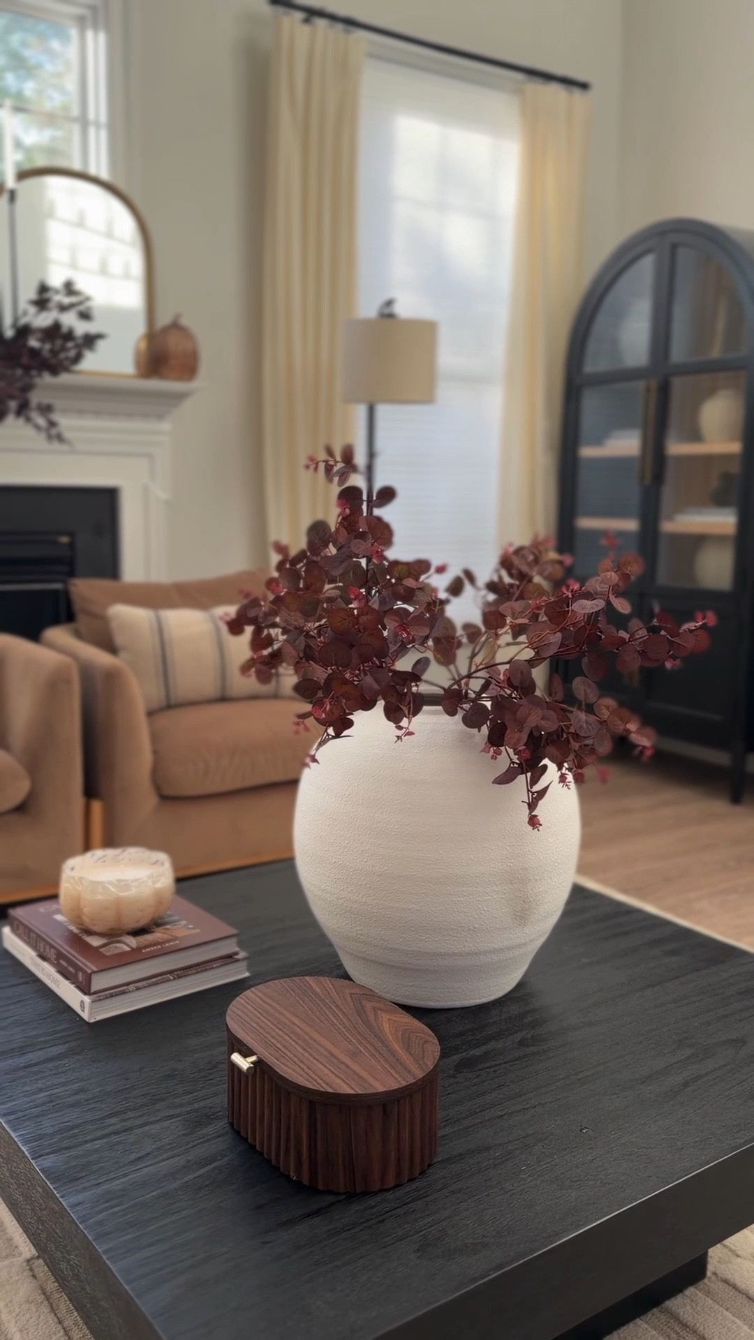 Fall coffee table decor 🍂✨