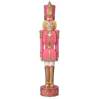 Haute Decor 37" Pink & Gold Decorative Christmas Nutcracker | Michaels® | Michaels Stores