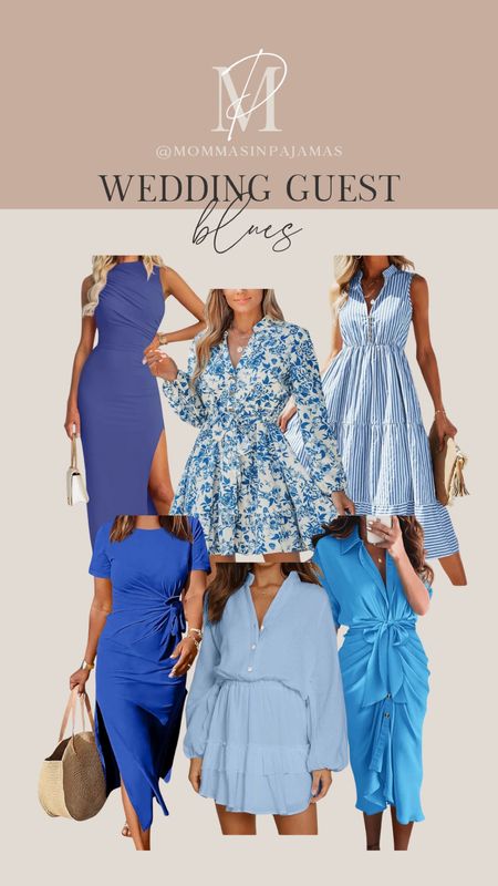 These wedding guest dresses from Amazon are great choices for a summer wedding!! I have them all in blue, but they all come in various colors. Big bust and petite friendly!! bigger bust friendly wedding guest dresses, summer wedding guest dresses, blue wedding guest dresses

#LTKWedding #LTKStyleTip #LTKSeasonal