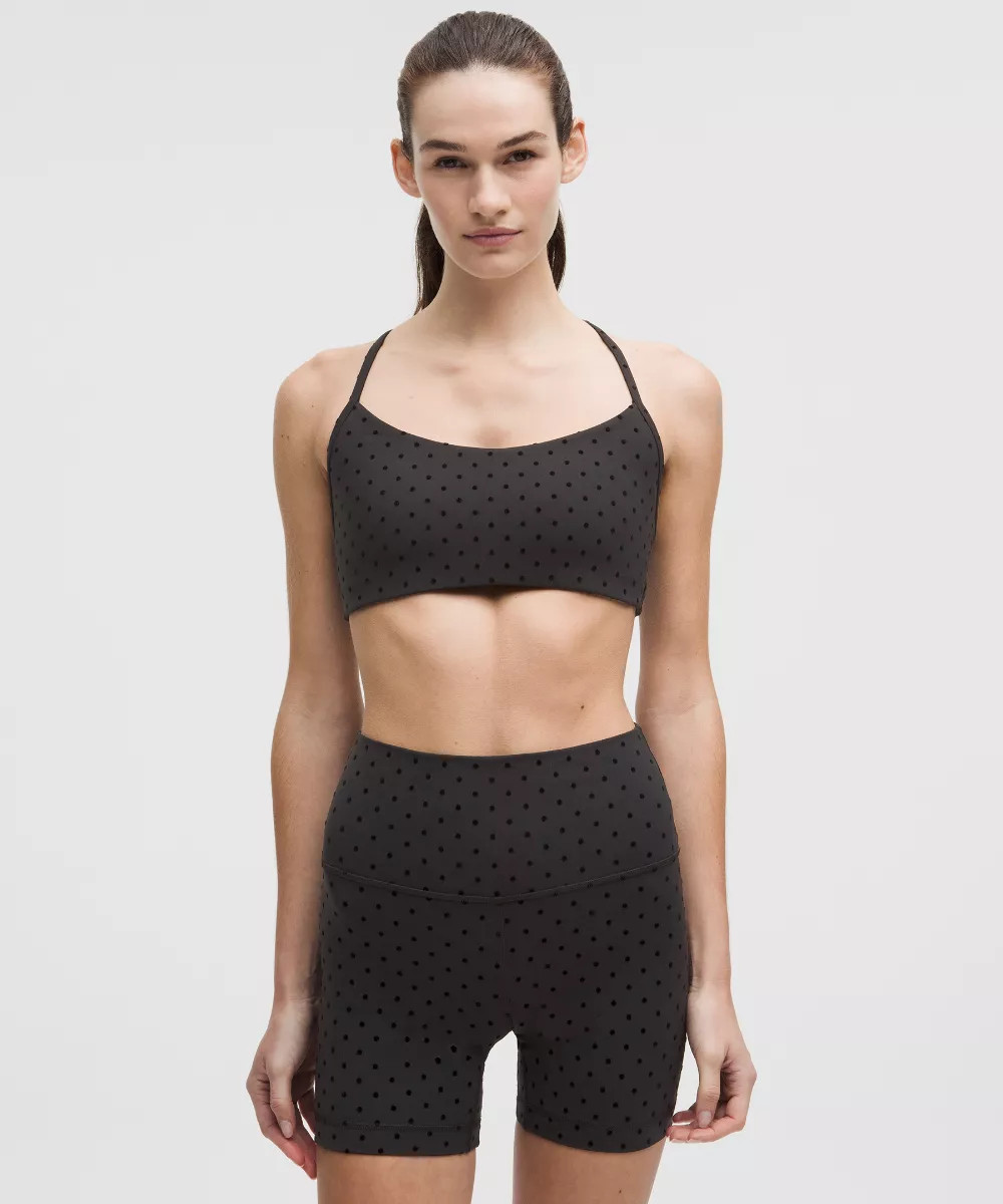 Flow Y Bra Light Support, A/B Cup Evolve   Flocked | lululemon UK