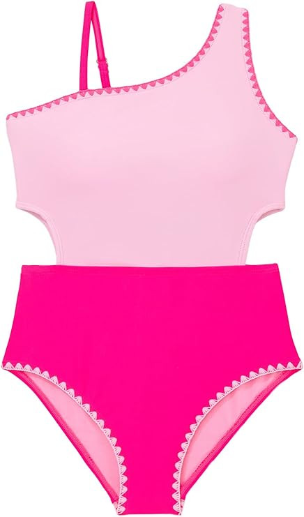 blibean Teen Girls Swimsuits One Piece Bathing Suit with Chest Pads Size 6-15 Years | Amazon (US)