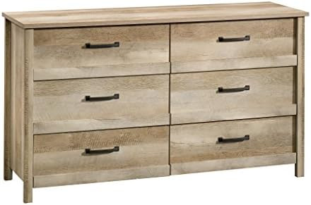 Sauder Cannery Bridge 6-Drawer Dresser, Lintel Oak finish | Amazon (US)
