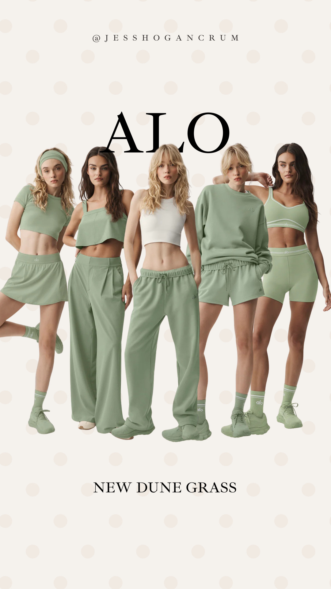 new alo color: dune grass  

 #LTKootd #LTKSeasonal #LTKActive