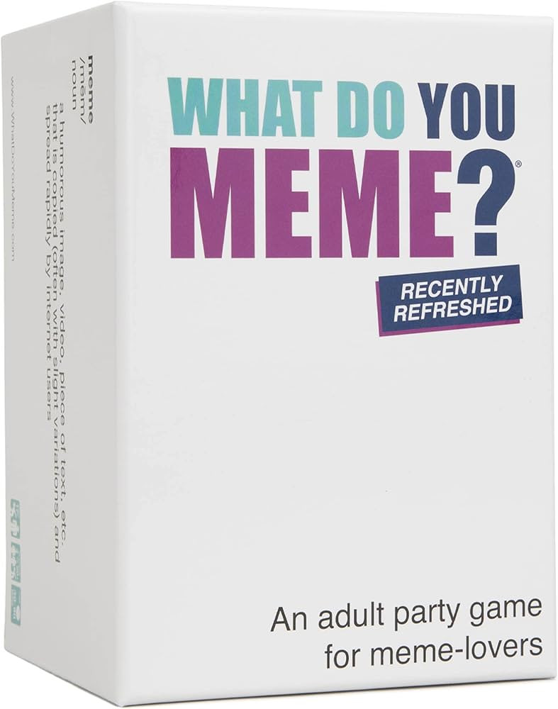 WHAT DO YOU MEME? Core Game (Original Version) – The Hilarious Adult Party Game for Meme Lovers | Amazon (US)