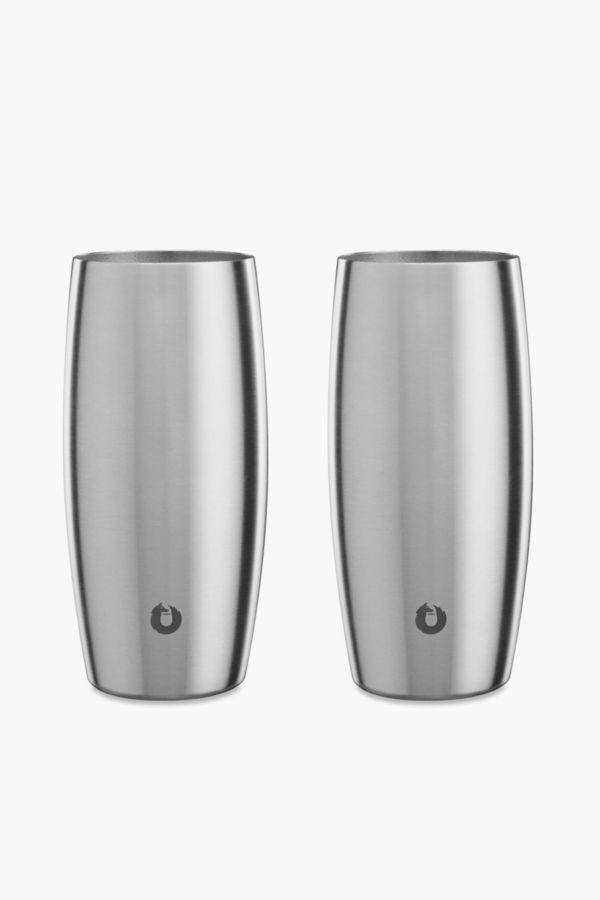 Original Stainless Steel Beer Glass Set of 2 | Tuckernuck (US)