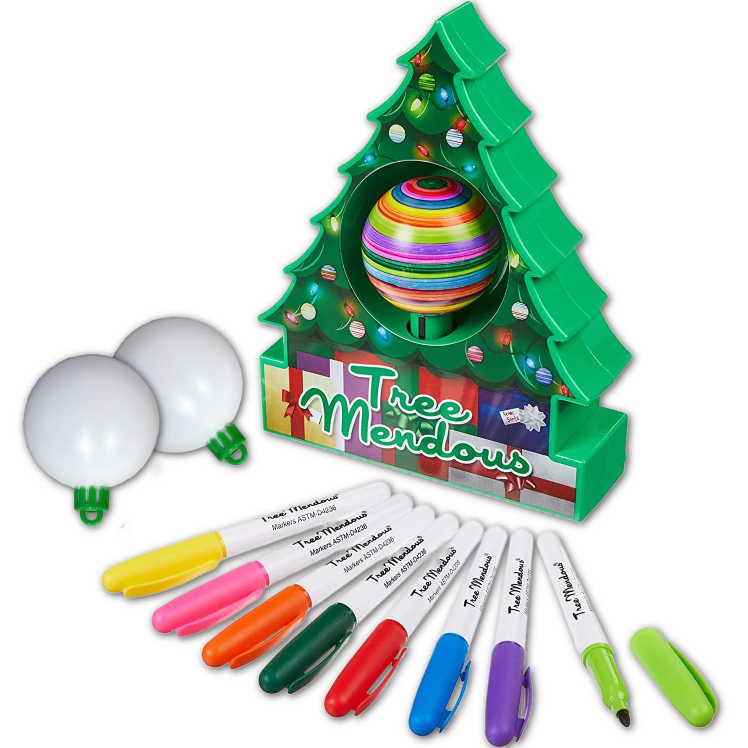 Christmas Tree Decorating Kit - Includes Christmas Tree DIY Ornament Decorating Spinner Arts and ... | Amazon (US)