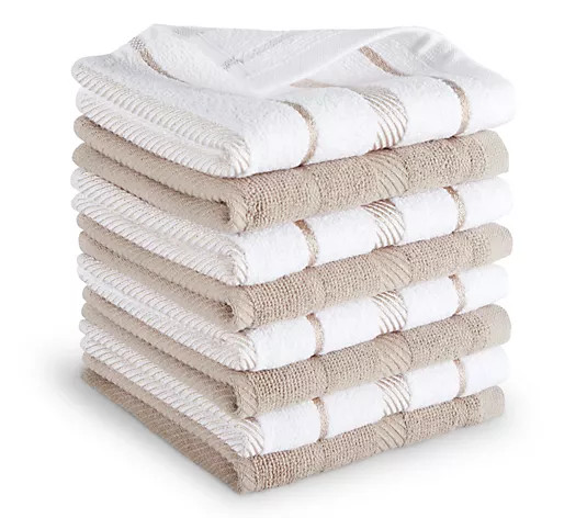 KitchenAid Albany Dish Cloth 8-Pack Set - QVC.com | QVC