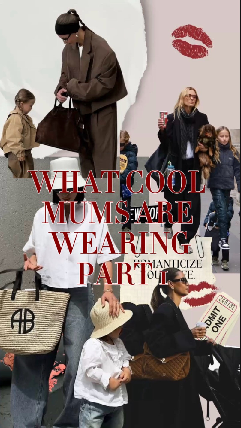 What cool mums are wearing Part 1 🩷

#LTKaustralia #LTKFashionMonth