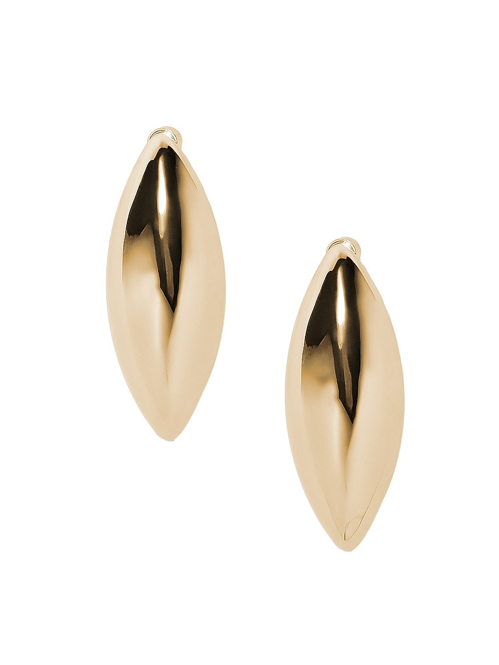 Women's Puffy Dagger 10K-Gold-Plated Drop Earrings - Gold | Saks Fifth Avenue