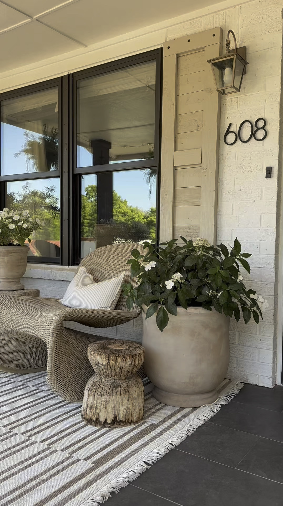 My porch is ready for spring and summer! The large planter is from At Home and it sold out! My stumps are old and no longer sold anymore as well. I’ve linked similar options! My loloi MAB-03 outdoor rug is on sale for Memorial Day! 

#LTKHome #LTKSaleAlert #LTKSeasonal
