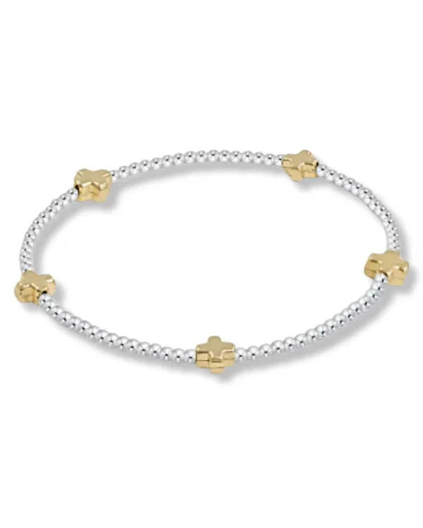 Enewton Signature Cross Mixed Metal 2mm | ish Boutique