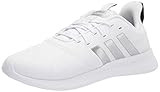adidas womens Puremotion Wide Shoes, White/Silver Metallic, 9.5 W US | Amazon (US)
