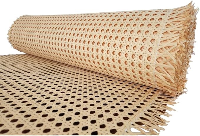 Palha Indiana Natural para Decoração, Tela Sextavada Tipo Rattan, 2m x 50cm, para Móveis e Art... | Amazon (BR)
