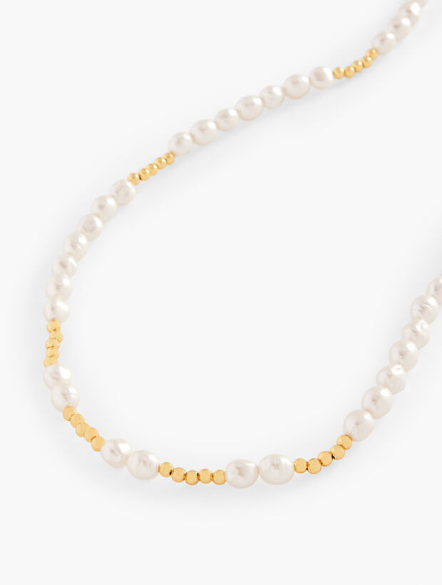 Fresh Pearl Long Necklace | Talbots
