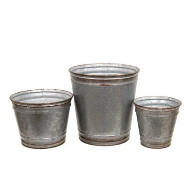Apollonia Metal Pot Planter | Wayfair North America