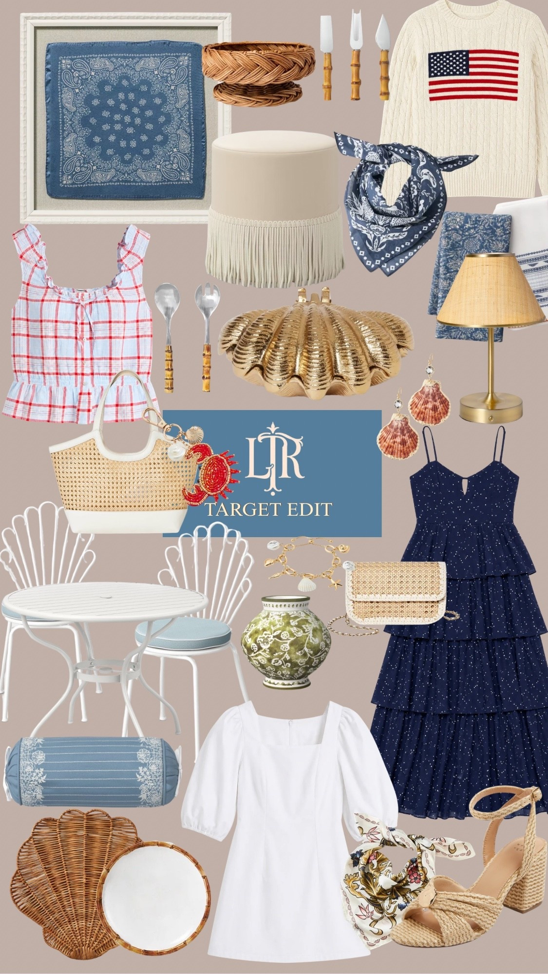 @target #ad #sponsored A @target roundup of everything that caught my eye and most is on sale!! I just purchased that white dress and American flag seater. Size down in the dress!