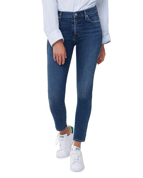 Citizens of Humanity Rocket Ankle Mid-Rise Skinny Jeans | Neiman Marcus