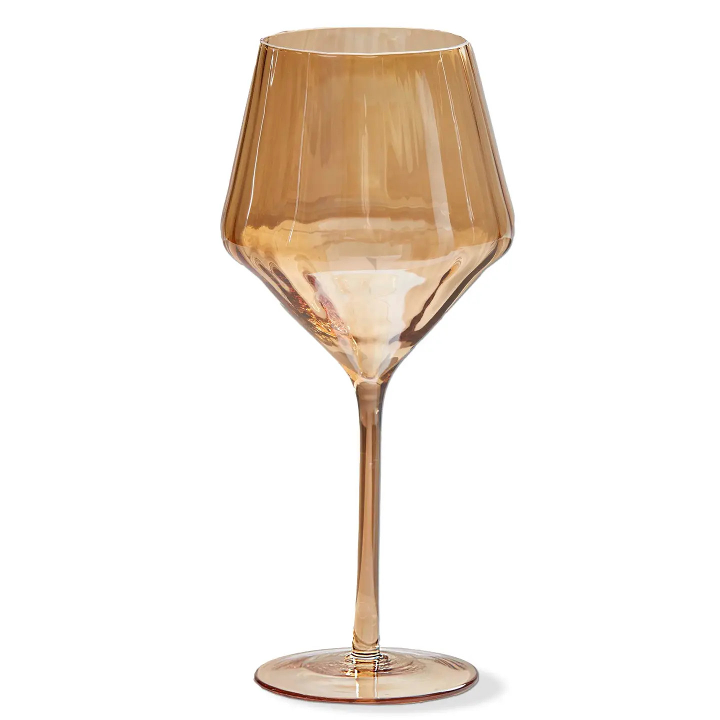 Amber Gold Wine Glass | Cottage and Key