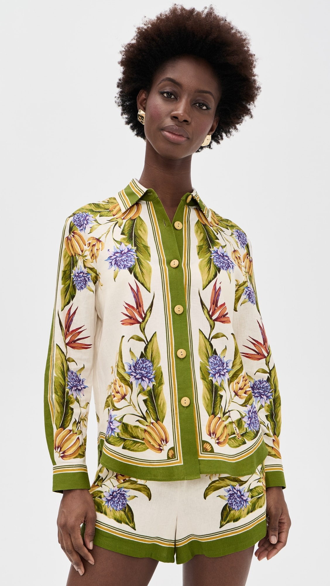 Tropical Linen Top | Shopbop