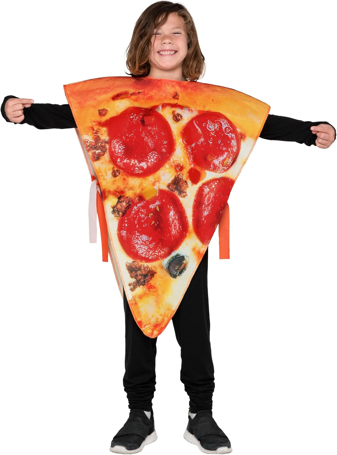 Spooktacular Creations Halloween Pizza Costume Kids, Slice Food Costume for Toddler Child Teens Halloween Food DressUp Party | Amazon (US)
