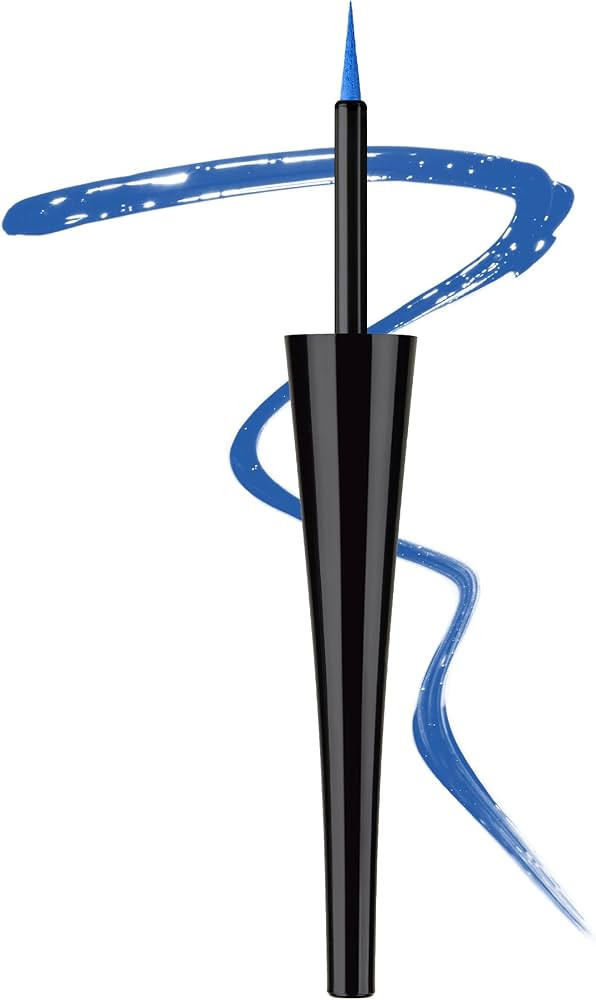 wet n wild MegaLiner Liquid Eyeliner - Voltage Blue | Amazon (US)