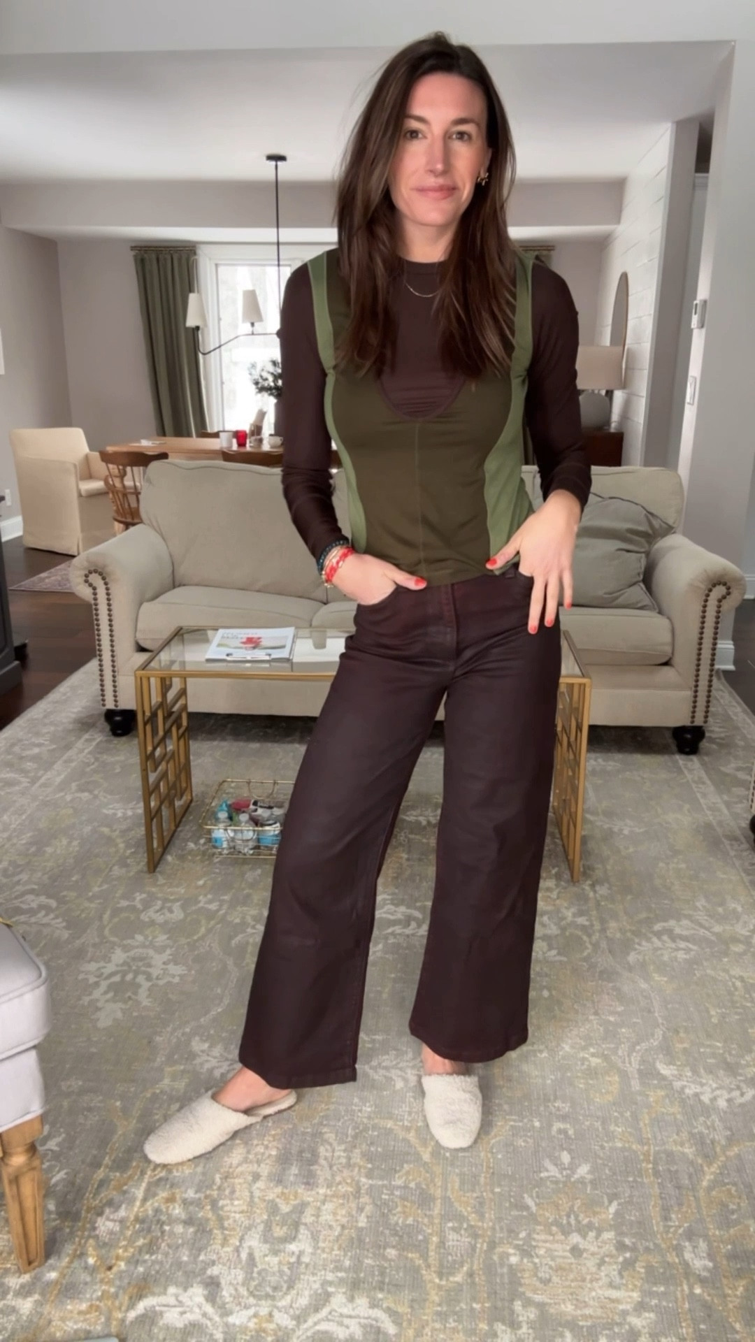 Wearing a small in the top

#LTKootd #LTKdayinmylife #LTKgrwm