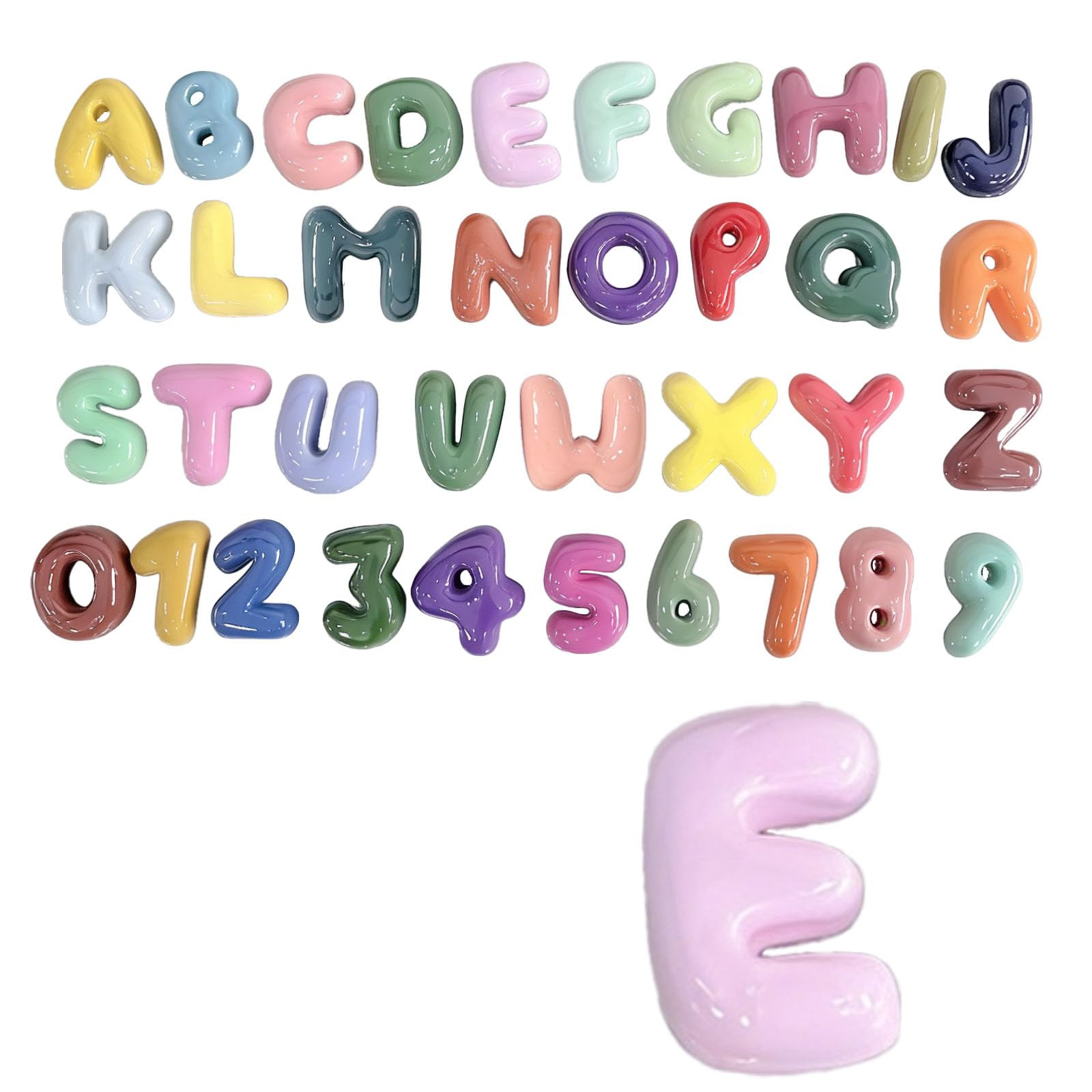 4 Inch Gypsum Letter or Number for Wall Decor, Single Alphabet or Digit for Home Decor Party Deco... | Amazon (US)