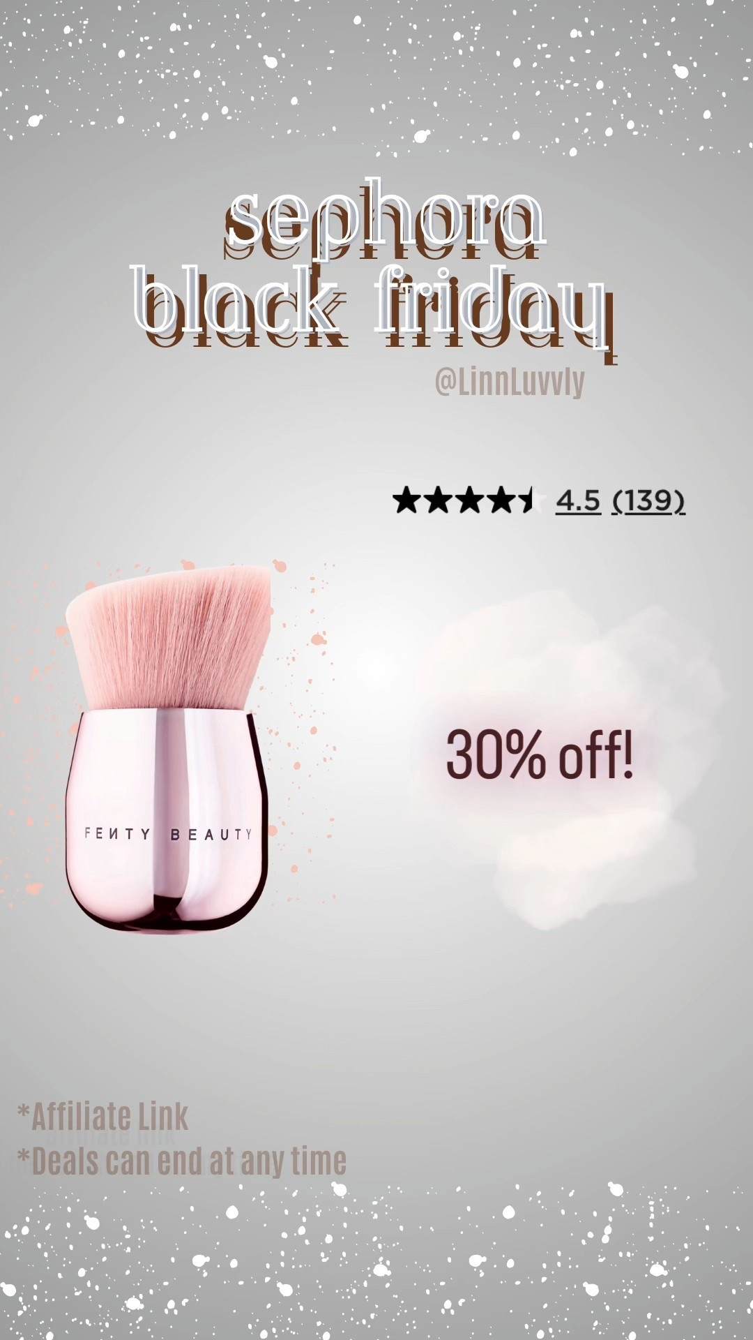 FENTY BEAUTY by Rihanna Face & Body Kabuki Brush 160

#LTKSaleAlert #LTKBeauty #LTKCyberWeek